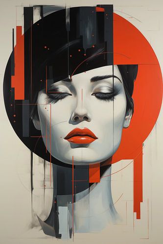 Abstract portrait of a woman (4)