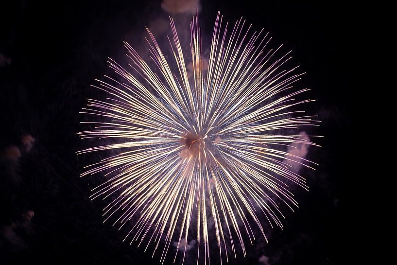 vuurwerk in japan van Jordy Blokland