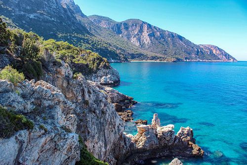 Uitzichten tijdens een wandeling op Samos