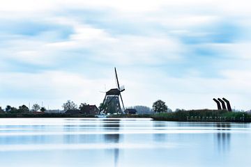 Windmill at the Rottemeren von Mascha Boot