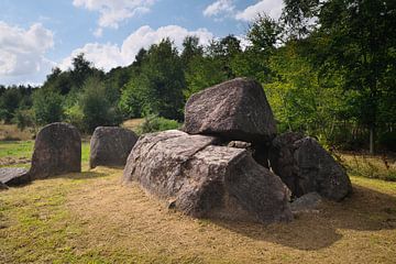 Dolmens at Lindeskov Hestehave, Ørbæk, Denmark van Jörg Hausmann