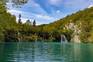 Nationalpark Plitvicer Seen, Kroatien. Panoramafoto