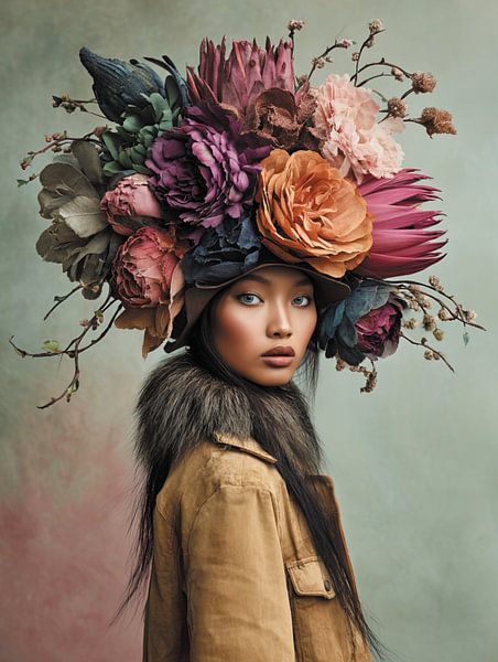 Flower lady by Ellen Novara-da Lima