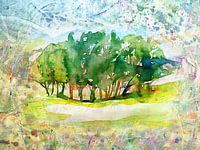 Intiem landschap