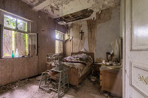 Lost Place - das Zimmer der Schneiderin