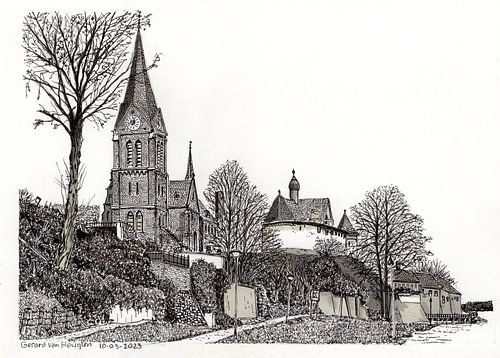 Panorama Tegelen sur la Meuse