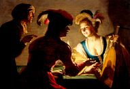 Gerard van Honthorst. De koppelaarster van 1000 Schilderijen thumbnail
