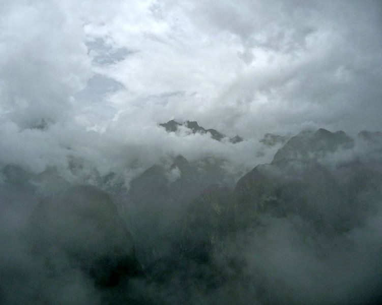 'In de wolken', Machu Picchu- Peru par Martine Joanne