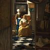 Johannes Vermeer. De Liefdesbrief van 1000 Schilderijen