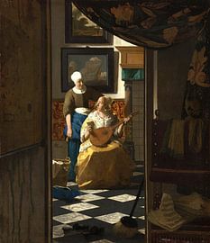 Johannes Vermeer. La lettre d'amour