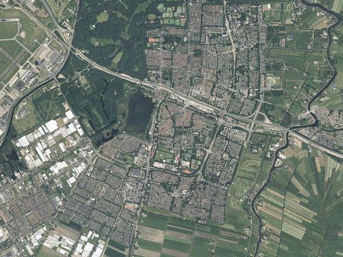 Luchtfoto van Amstelveen