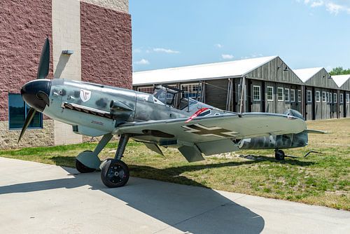 An original Messerschmitt Bf-109G-4 Gustav.