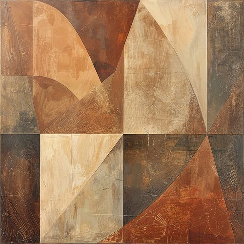 Warm abstract geometry