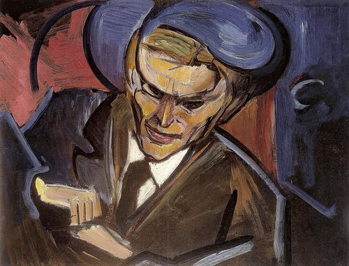 Leon Chwistek - Portrait of Tytus Czyżewski