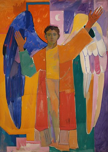 De aartsengel van de hemel: de wacht van de eeuwigheid