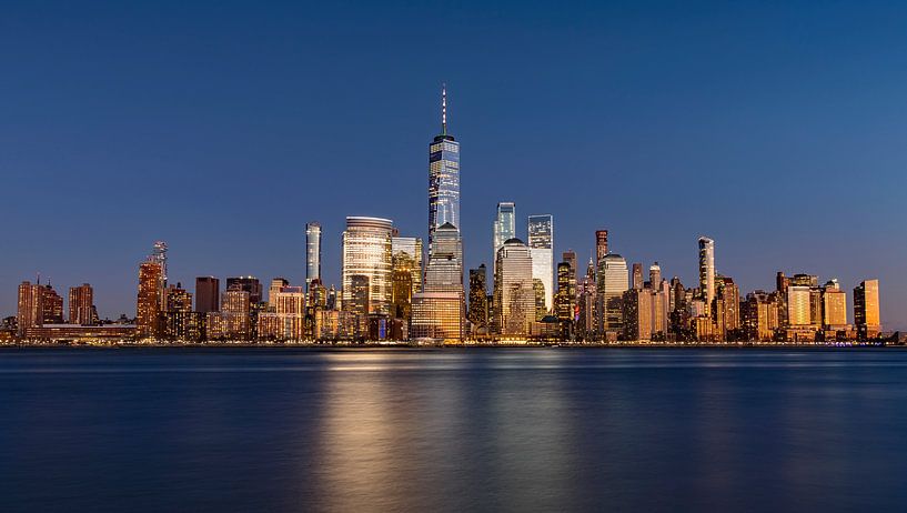 New York Panorama Zilver van Adelheid Smitt