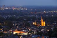 Centre-ville d'Utrecht avec Catharijnekerk  par Donker Utrecht Aperçu