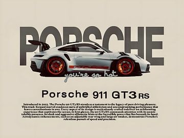 Porsche 911 GT3 RS van Gapran Art