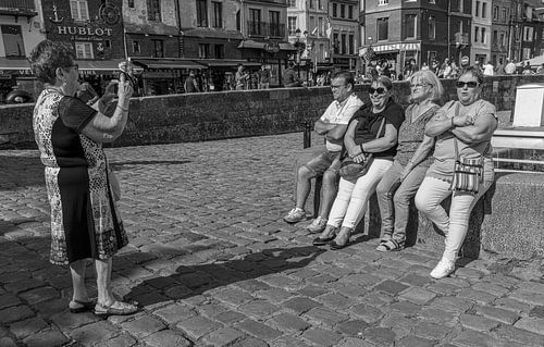 Ich möchte gerne fotografiert werden.