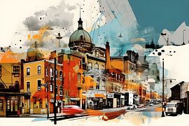 Stedelijk Kleurenpalet van Lin's Visions