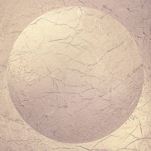 Modern Abstract in minimalisme. Beige Roze