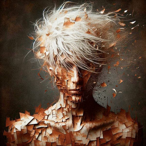 People Falling Apart 01 van Fernando Vieira