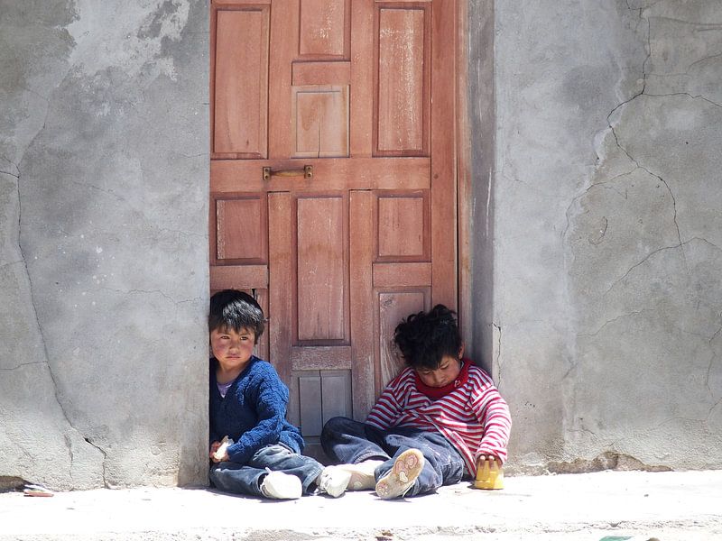 Boliviaanse Kinderen van Iris Timmerman