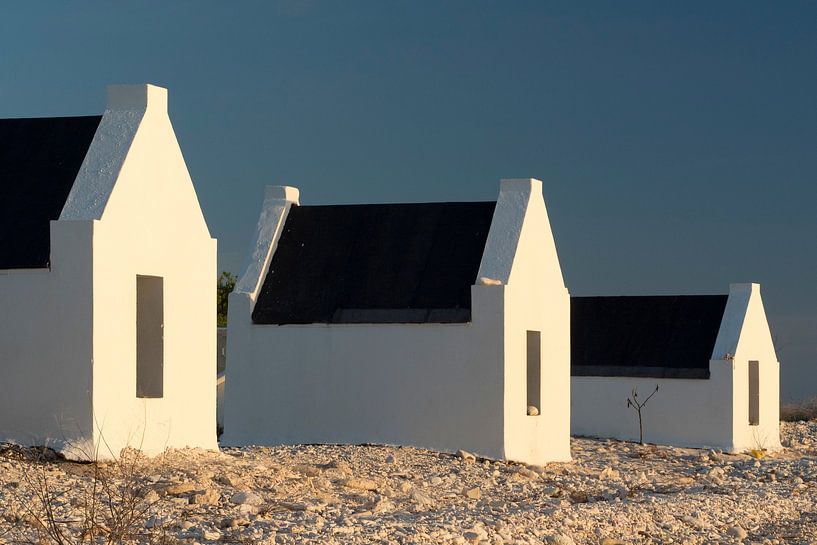 Slave Houses Bonaire by Liesbeth Vogelzang