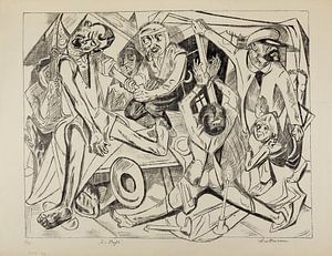 Max Beckmann - Die Nacht (1914)