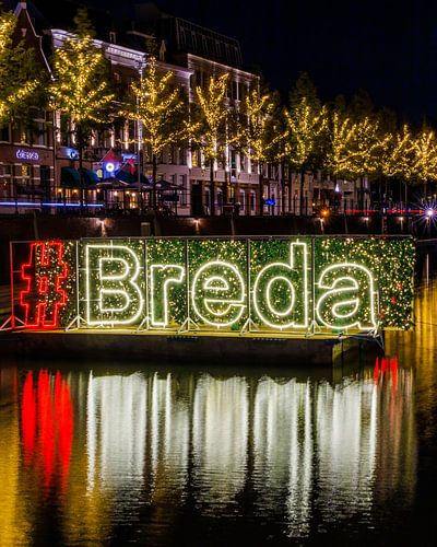 Sfeervolle winteravond in de Haven van Breda