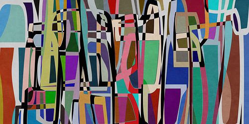 Horizontale Panorama - Veelkleurig