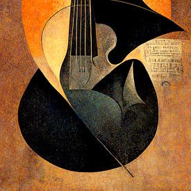 Abstract, muziek van Carla van Zomeren