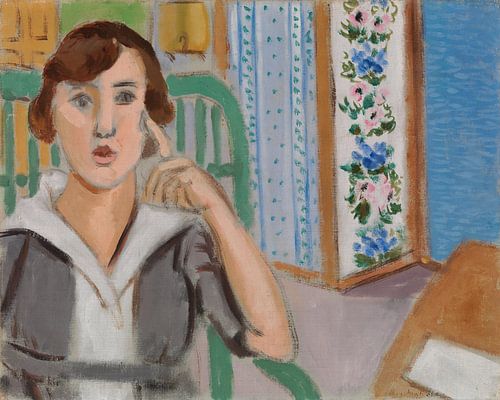 Henri Matisse, Woman and Screen 