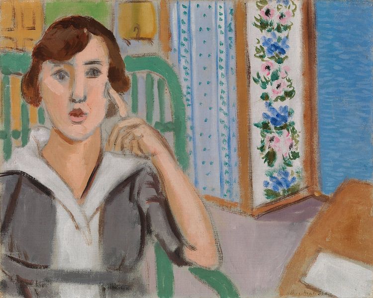 Woman and Screen  by Masterful Masters