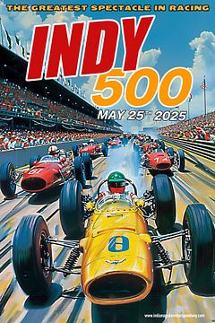 The Greatest spectacle in racing, INDY 500 van Harmannus Sijbring