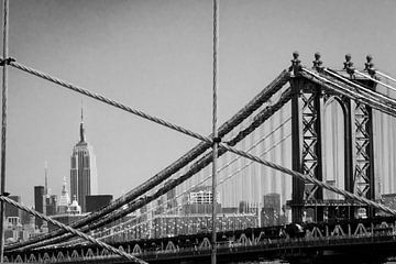 Manhattan Bridge      New York by Kurt Krause