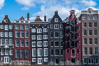 Huizen aan het Damrak