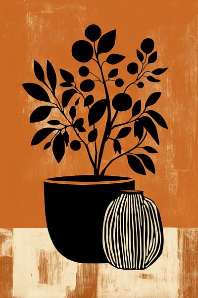 Vase en terre cuite noire n° 3 par Studio BB