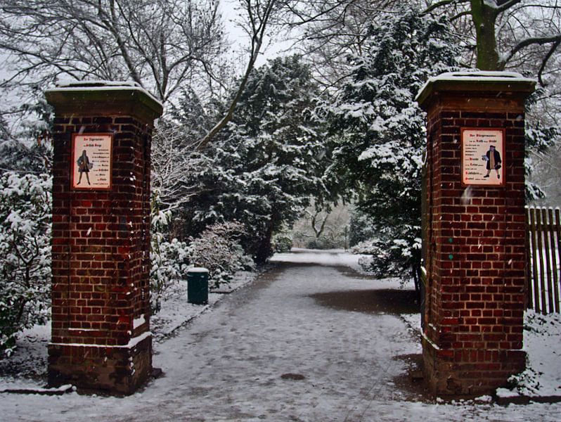 Parkeringang van Edgar Schermaul