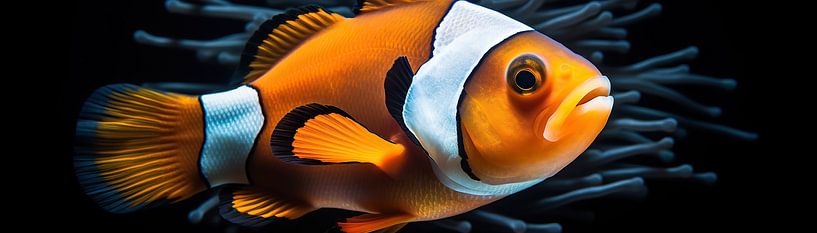 Clownfish Portrait by ARTEO Paintings