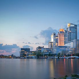 blue hour de Omval, Amsterdam by Rene Mens