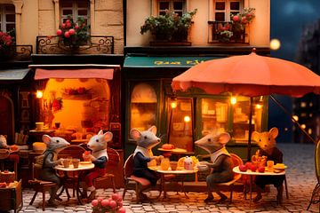 Breakfast in Paris by Harry Hadders