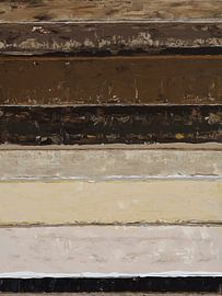 Earth ornaments  - abstract painting by Marina Kozyr