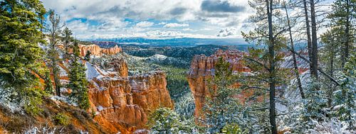 Winter in Bryce Canyon, Verenigde Staten