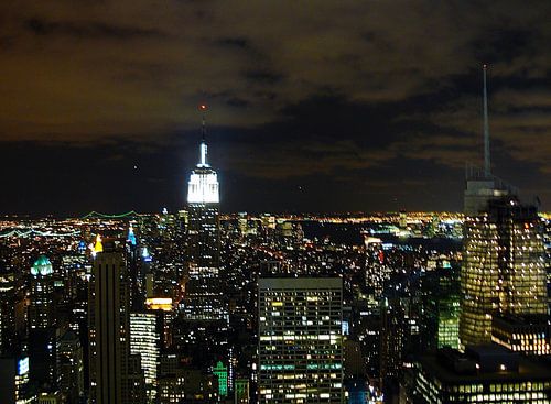 New York by night