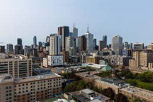 Die Skyline von Toronto in Kanada