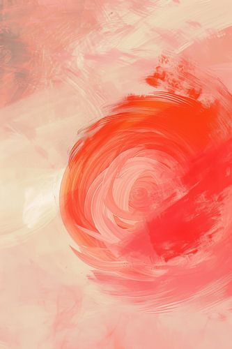 Blazing Aura – Soft Abstract Circular Energy