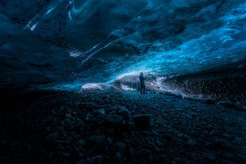 Beautiful ice cave in Vatnajokull - Iceland by Roy Poots