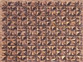 Relief G2 Backstein von Frans Blok - Fotos, Kunst und weitere Wanddekoration Miniaturansicht