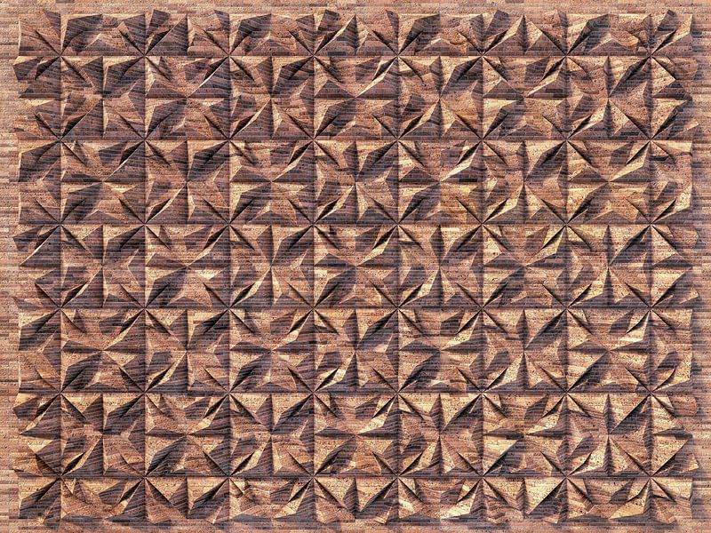 Relief G2 Backstein von Frans Blok - Fotos, Kunst und weitere Wanddekoration